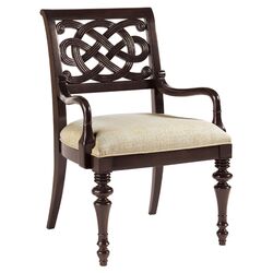 Island Estate Mangrove Arm Chair in Brown         (Set of 2)