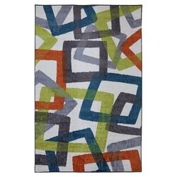 New Wave Primary Ikat Rug