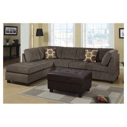 Miller Sectional in Earthy Grey