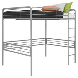 Columbia Twin Over Twin Storage Bunk Bed in White