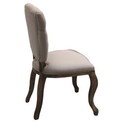 Geary Parsons Chair in Beige         (Set of 2)