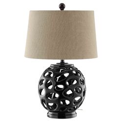 Vanni Table Lamp in Gold & Brown