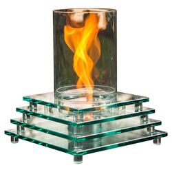 Fuoco Gel Tabletop Fire Pit in Black