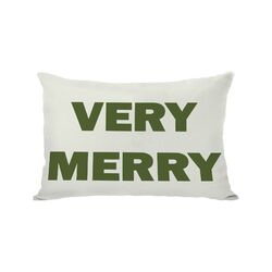 Holiday Plaid Christmas Tree Reversible Pillow