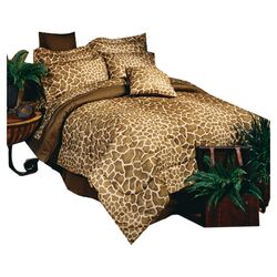Giraffe Bed-in-a-Bag Set in Brown