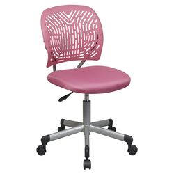 SpaceFlex Mid-Back Task Chair in Hot Pink