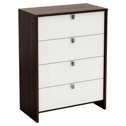 Cookie 4 Drawer Chest in Mocha