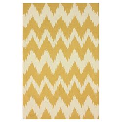 Pop Chevron Mustard Rug