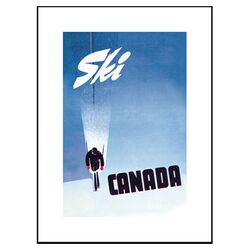 Ski Canada Framed Print