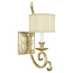Candice Olson 1 Light Wall Sconce in Soft Gold