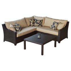 Slate Club Chair in Espresso with Slate Cushions (Set of 2)
