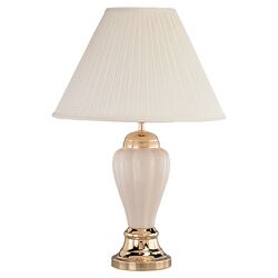 Table Lamp in Ivory