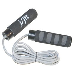 Cushioned Grip Jump Rope in Grey
