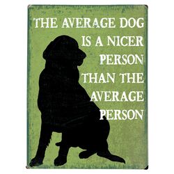 The Average Dog Sign