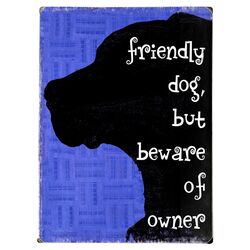 Friendly Dog Sign