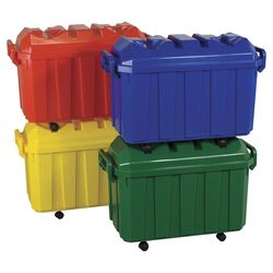 Stor-N-Roll Toy Trunks with Casters (Set of 4)