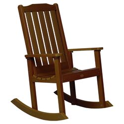 Lynnport Rocking Chair in Weathered Acorn