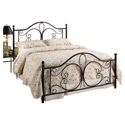 Milwaukee Metal Bed in Antique Brown