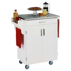 Killington Kitchen Cart in White