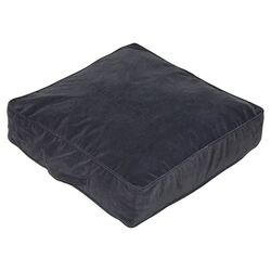 Omaha Square Floor Pillow in Charcoal
