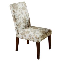 Floral Printed Parsons Chair