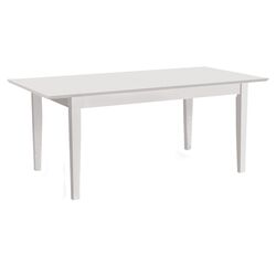 Rectangle Dining Table in Linen White