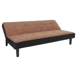 Columbus Futon & Mattress in Brown