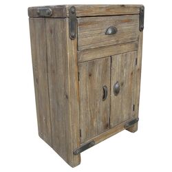 Rustic Forge Cabinet in Reclaimed Natural