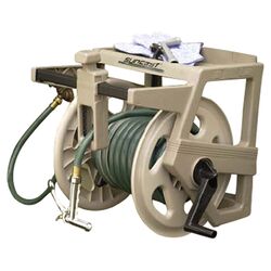 Hosehandler Wall-Mount Hose Reel in Beige