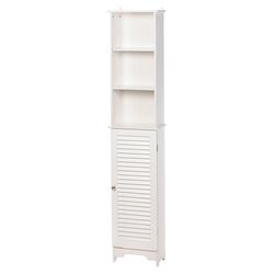 Atlantic Tall Cabinet in White