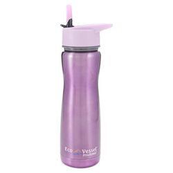 Stainless Steel Water Bottle in Purple Glow