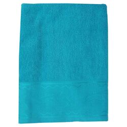 Butterflies Beach Towel in Teal