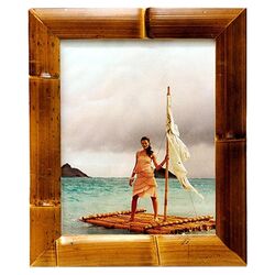 Bamboo Picture Frame in Brown