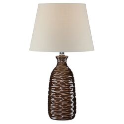 Lorelei Table Lamp in Brown