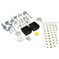 Pegboard with 28 Piece Kit