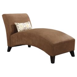 Commotion Chaise Lounge in Brown