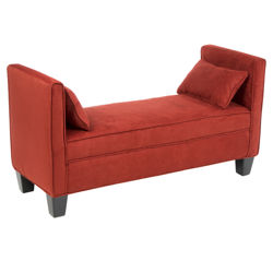 Bradford Bench in Cinnabar Bradford Bench in Cinnabar