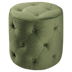 Curves Ottoman in Green