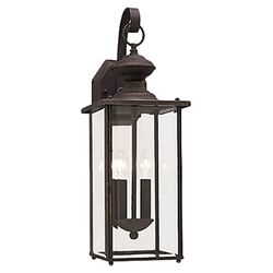 Bancroft 1 Light Outdoor Wall Lantern in Black II