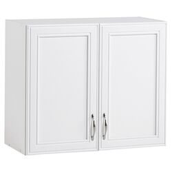 2 Door Wall Cabinet in White