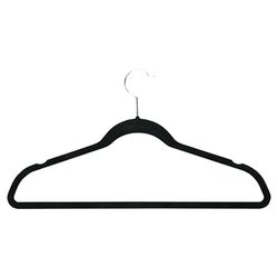 Velvet Touch Suit Hanger in Black (Set of 50)