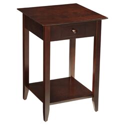 American Heritage End Table I in Espresso