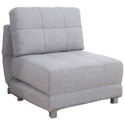 New York Convertible Sleeper Chair in Ash