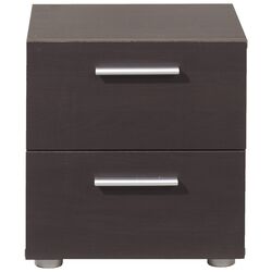 Austin 2 Drawer Nightstand in Coffee