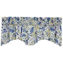 Imperial Curtain Valance in Porcelain