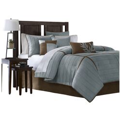 Connell 7 Piece Comforter Set in Blue