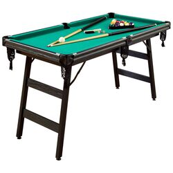 The Hot Shot 5' Pool Table in Black