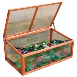 Cold Frame Greenhouse in Brown