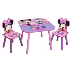 Minnie Mouse 3 Piece Table & Chair Set
