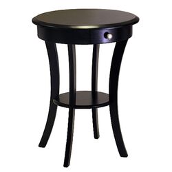 Gwen End Table in Black